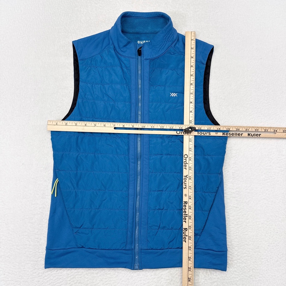 Rhone Alpine Insulated Golf Vest Mens Size Small Blue Activewear Athleisure - Picture 7 of 9